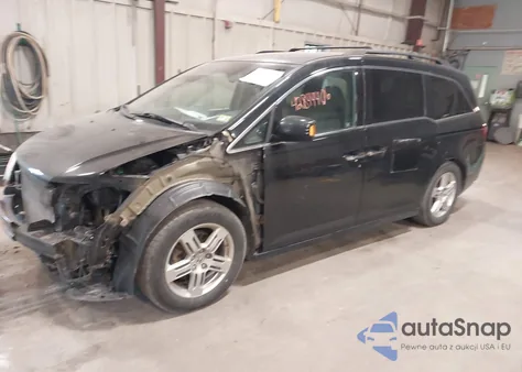 2011 Honda Odyssey Touring/Touring Elite from USA, damaged, VIN 5FNRL5H99BB050589